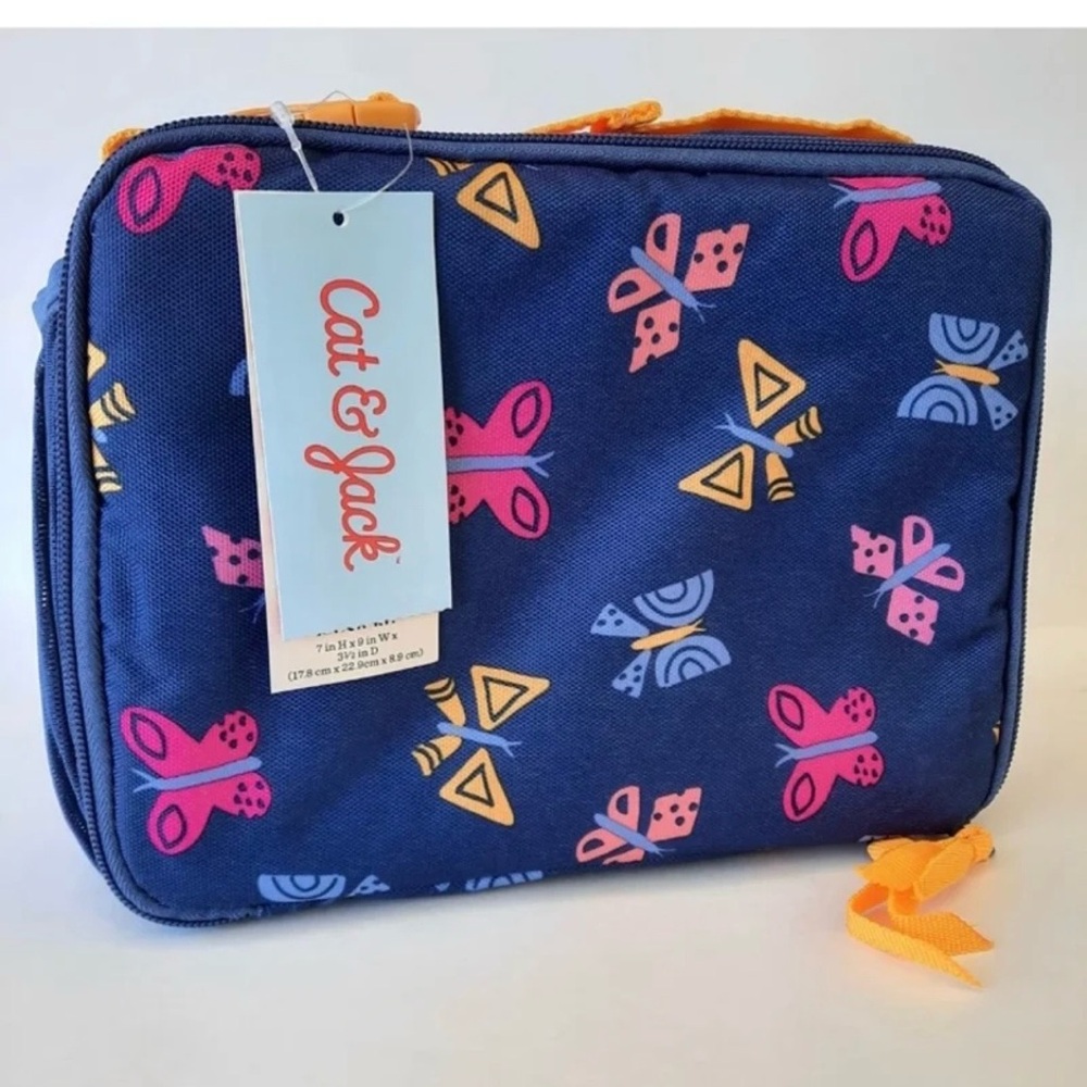 Cat & Jack Kids Butterfly Pattern Bag